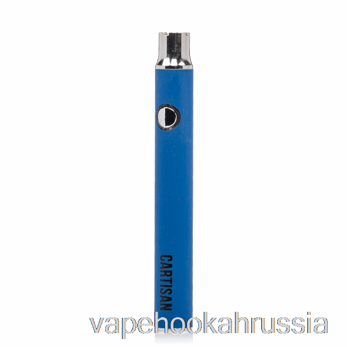 Vape Russia Cartisan Button VV 350 510 аккумулятор синий